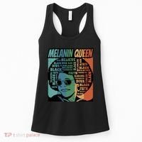 Retro Melanin Queen Quote Women's Tank Top thumb 0