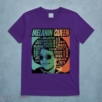 Retro Melanin Queen Quote T-Shirt thumb 5