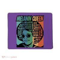 Retro Melanin Queen Quote Mousepad thumb 0