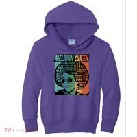 Retro Melanin Queen Quote Kids Hoodie thumb 0