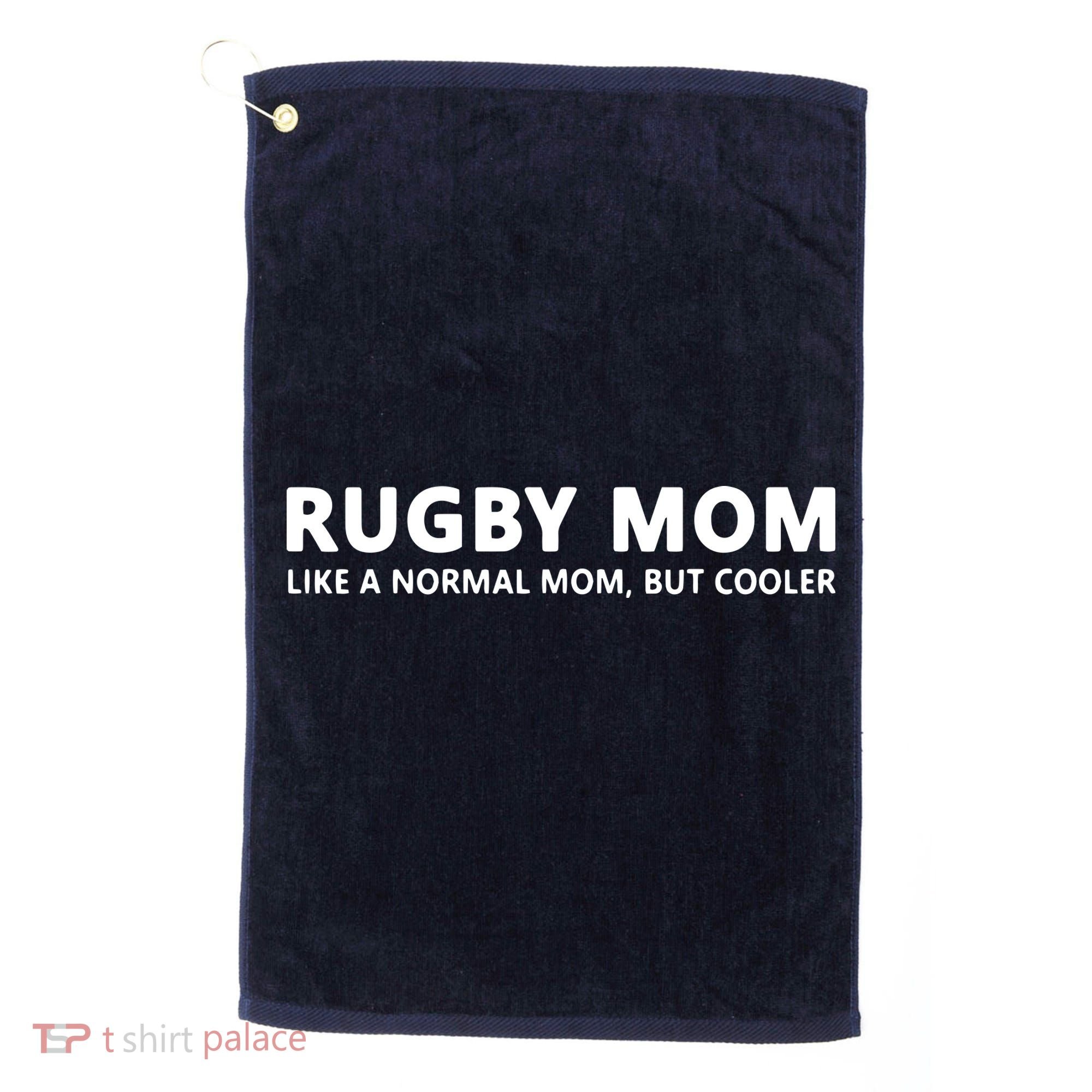 Rugby Mother Rugby Mom Golf Towel