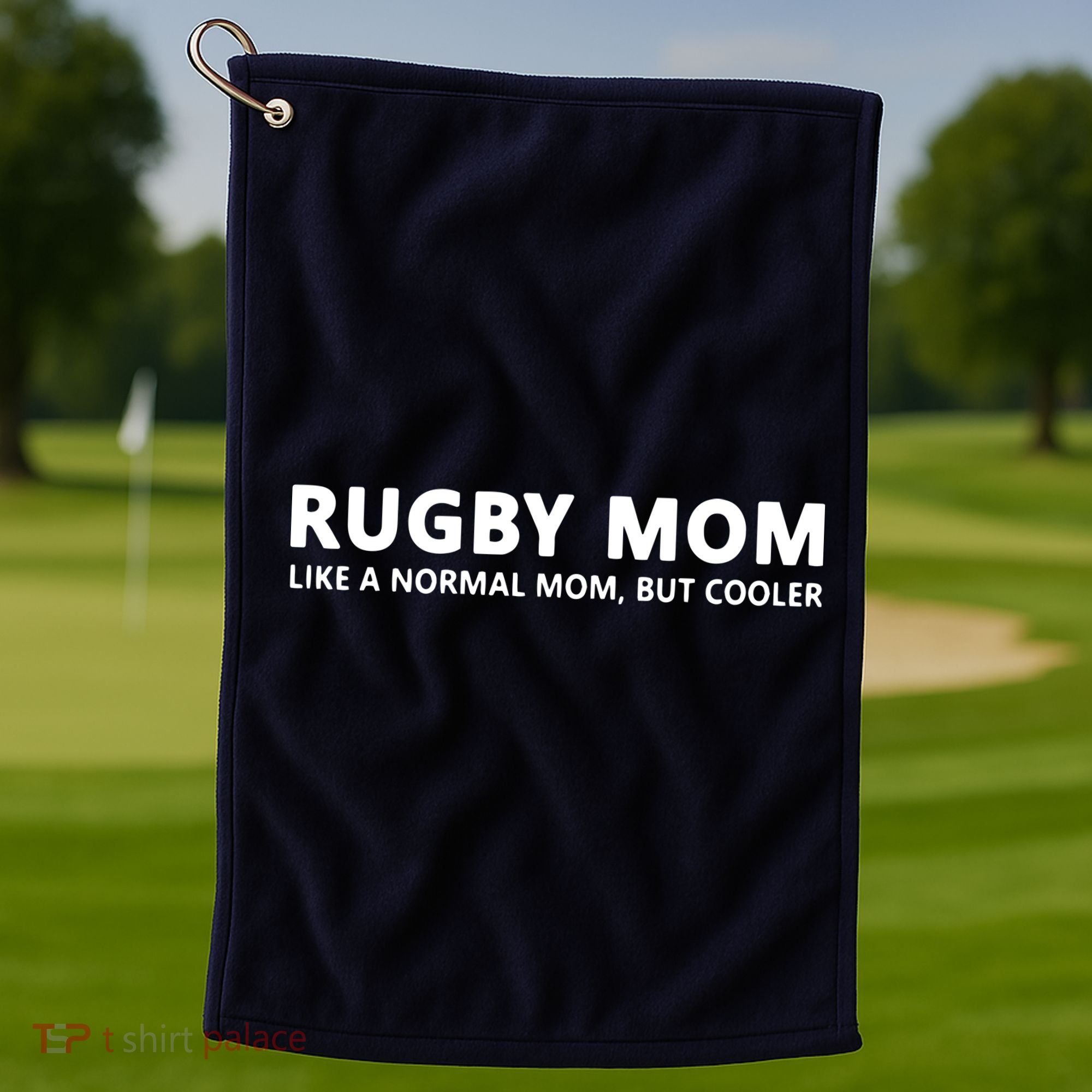 Rugby Mother Rugby Mom Golf Towel