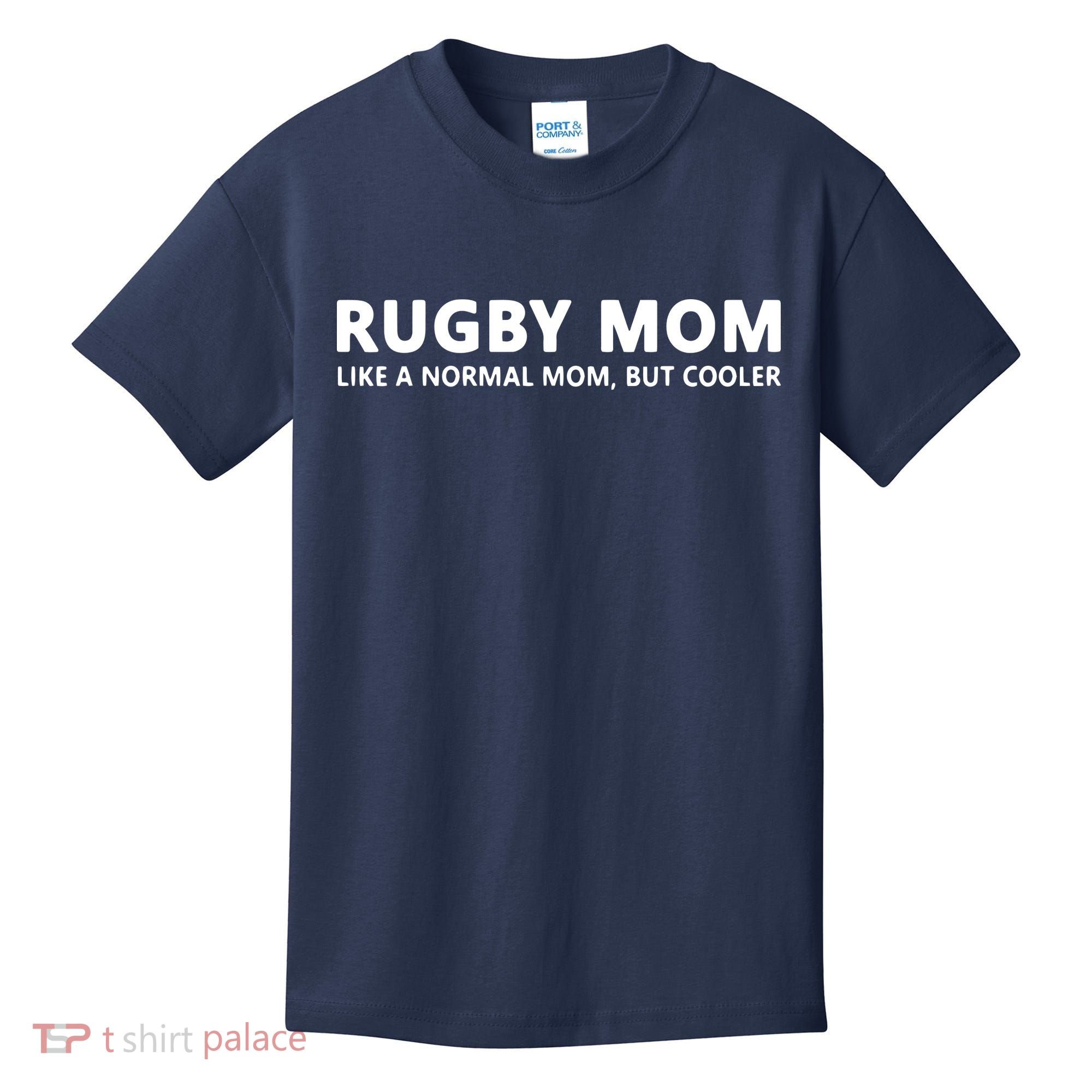 Rugby Mother Rugby Mom Kids T-Shirt