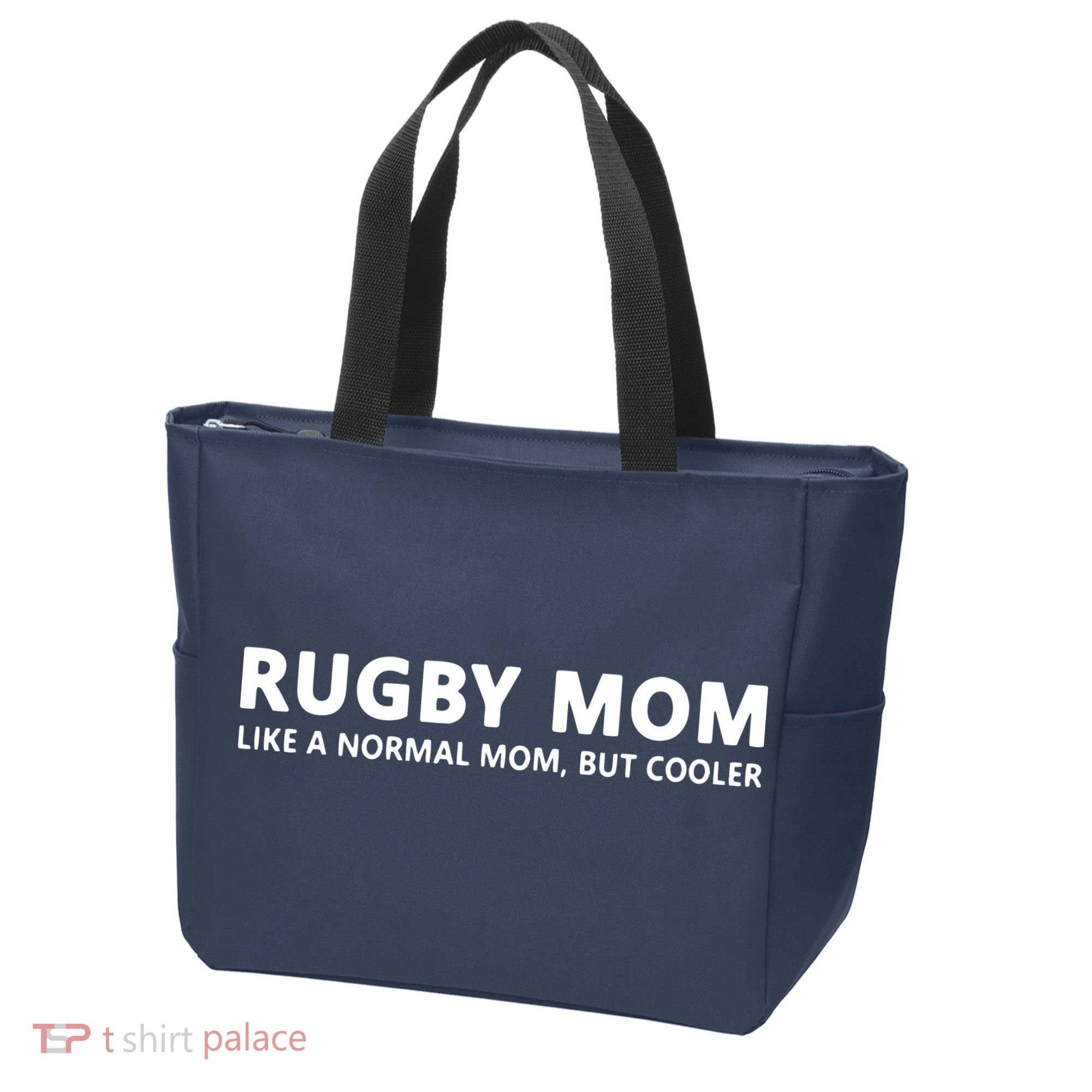 Rugby Mother Rugby Mom Tote Bag