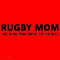 Rugby Mother Rugby Mom Santa Hat thumb 1