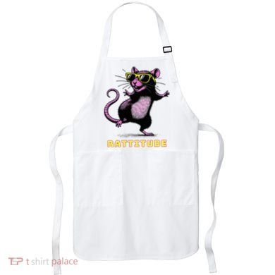 Rat Meme Rattitude Rat Sunglasses Dancing Apron