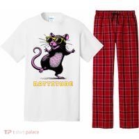 Rat Meme Rattitude Rat Sunglasses Dancing Pajama Set thumb 0