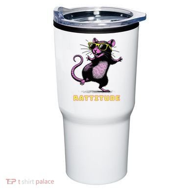 Rat Meme Rattitude Rat Sunglasses Dancing Tumbler