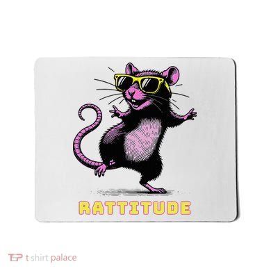 Rat Meme Rattitude Rat Sunglasses Dancing Mousepad