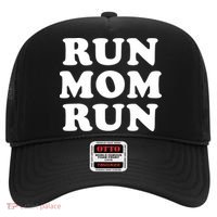 Run Mom Run Marathon Running Spectator Hat thumb 0