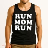 Run Mom Run Marathon Running Spectator Tank Top thumb 3