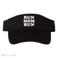 Run Mom Run Marathon Running Spectator Visor thumb 0