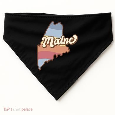 Retro Maine USA-Made Doggie Bandana