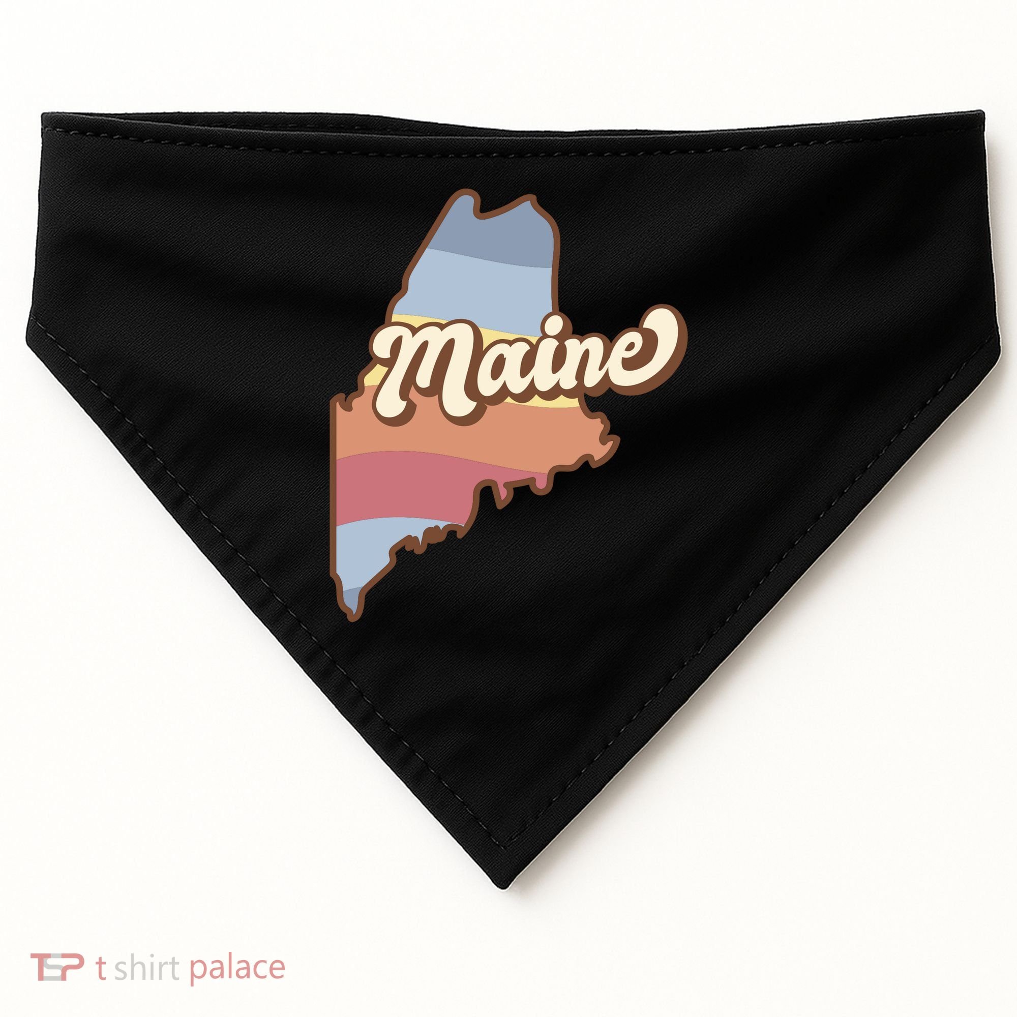 Retro Maine USA-Made Doggie Bandana