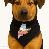 Retro Maine USA-Made Doggie Bandana thumb 1