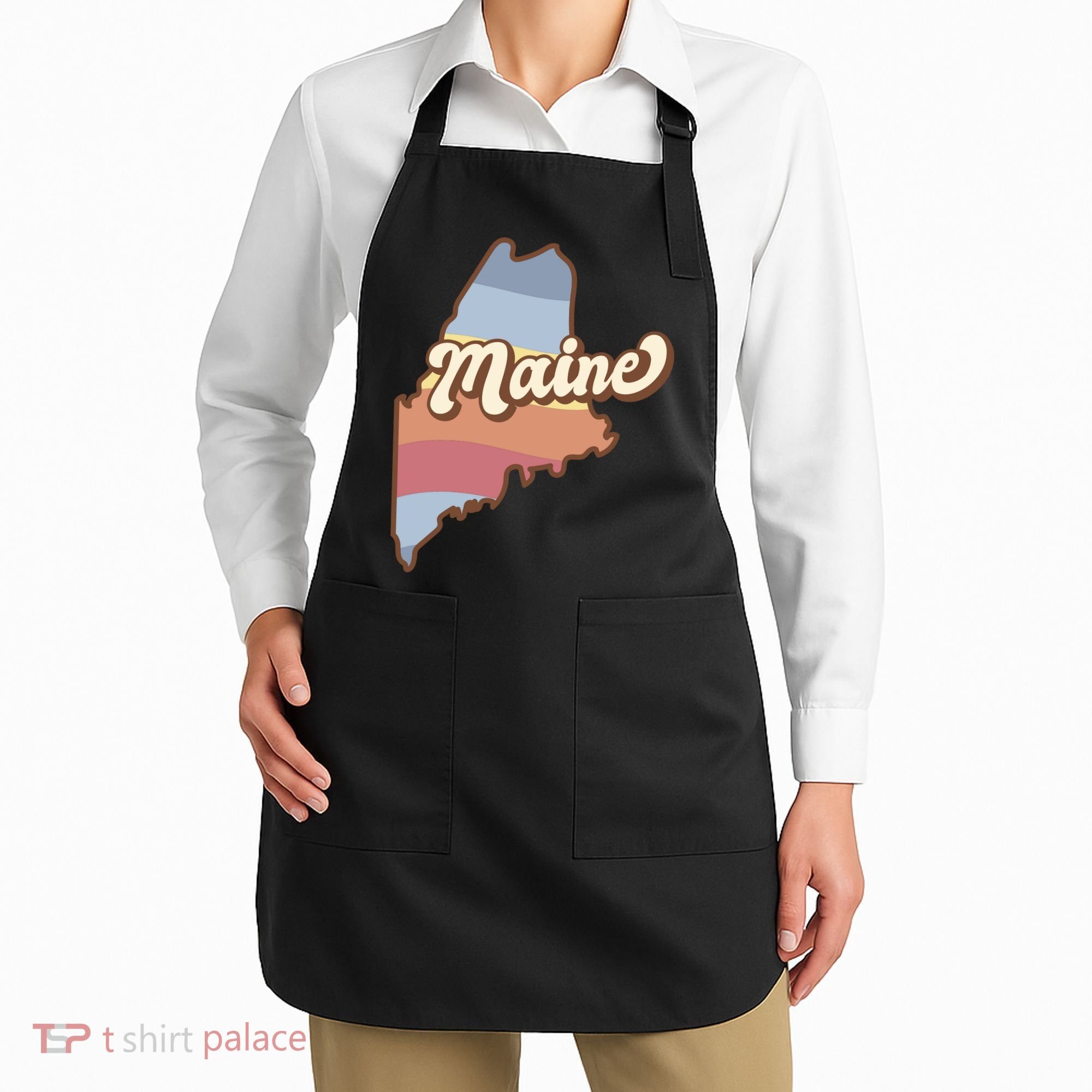 Retro Maine Apron
