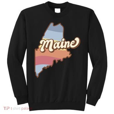 Retro Maine Sweatshirt