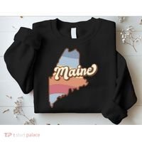 Retro Maine Sweatshirt thumb 2