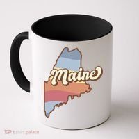 Retro Maine Coffee Mug thumb 0