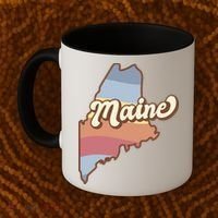 Retro Maine Coffee Mug thumb 2