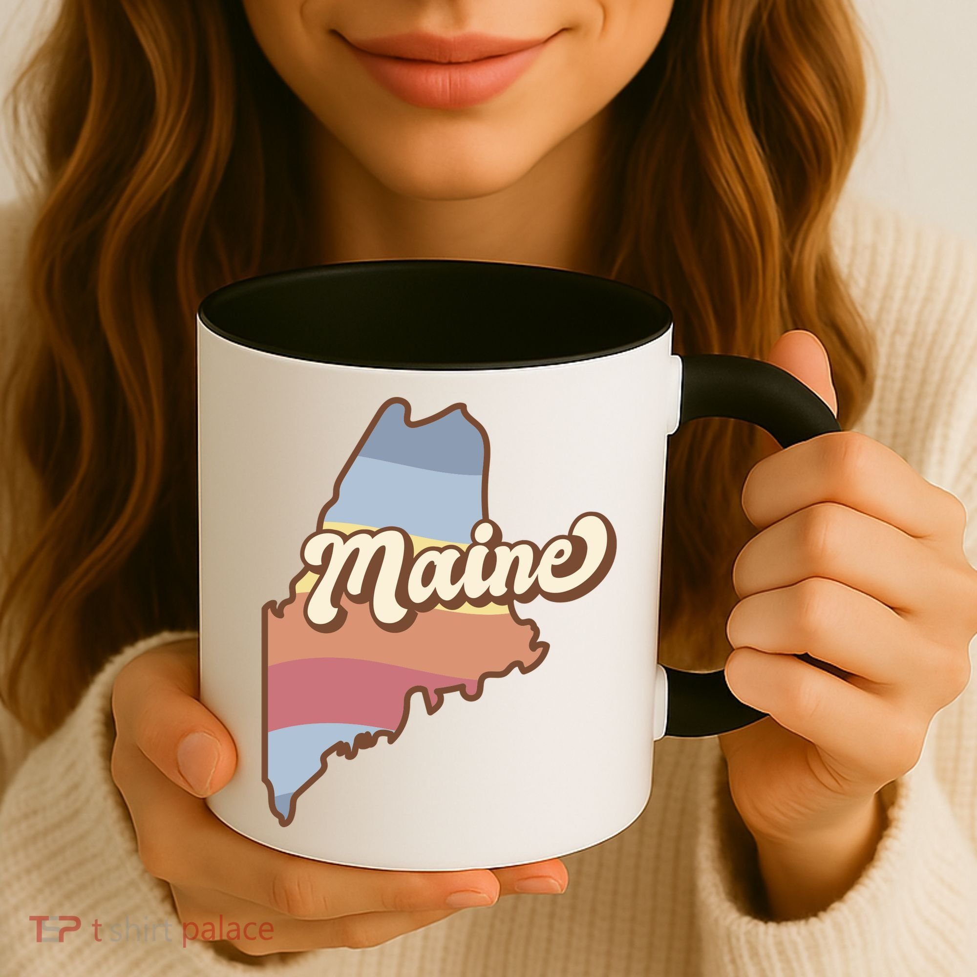 Retro Maine Coffee Mug