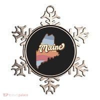 Retro Maine Ornament thumb 0