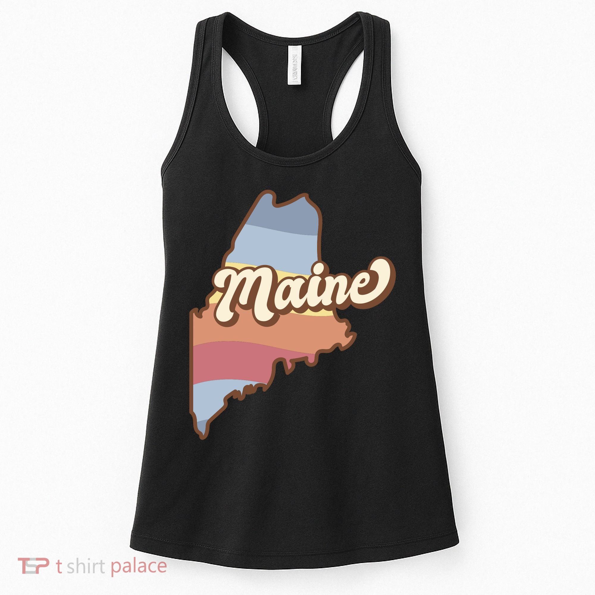 Retro Maine Women's Tank Top