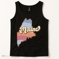 Retro Maine Tank Top thumb 2