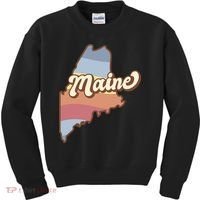 Retro Maine Kids Sweatshirt thumb 0