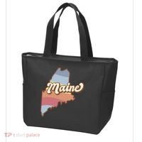 Retro Maine Tote Bag thumb 3
