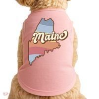 Retro Maine Doggie Tank thumb 0