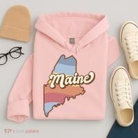 Retro Maine Hoodie thumb 4