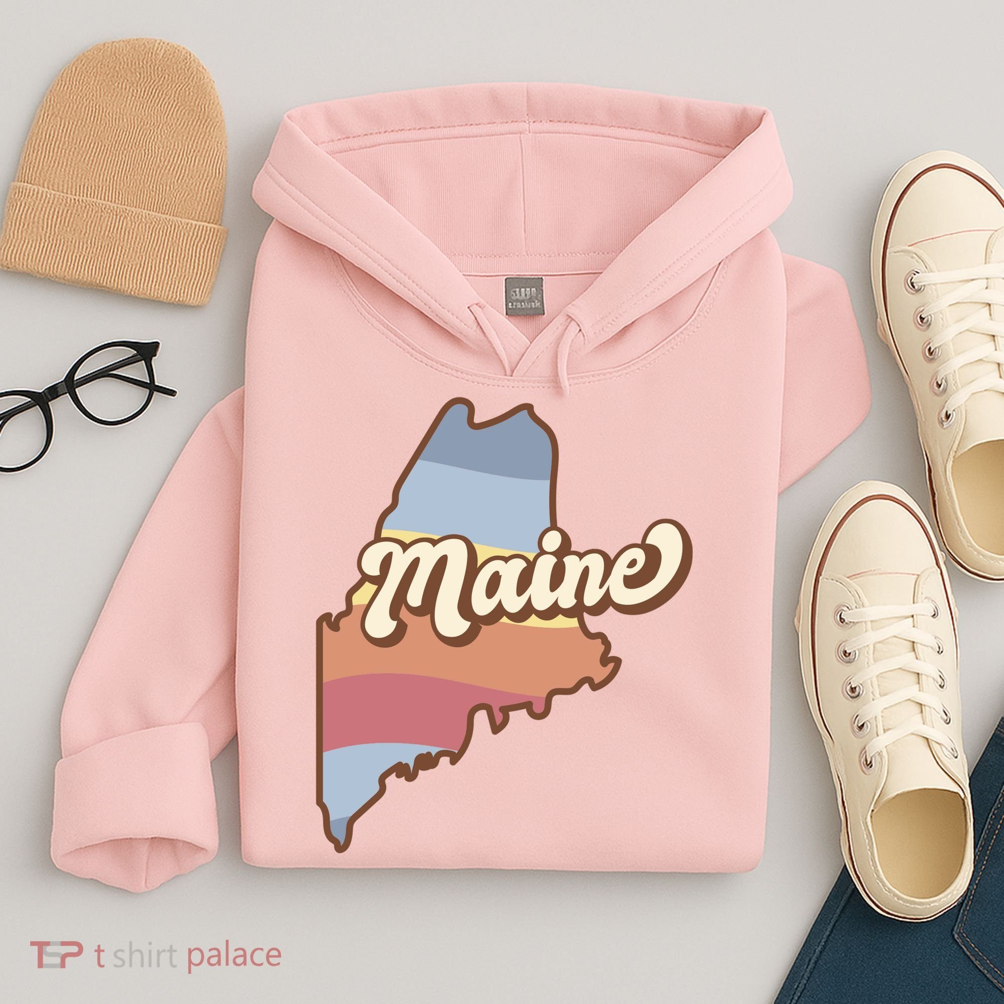Retro Maine Hoodie