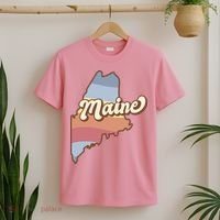 Retro Maine T-Shirt thumb 2