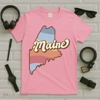 Retro Maine T-Shirt thumb 5