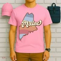 Retro Maine T-Shirt thumb 6