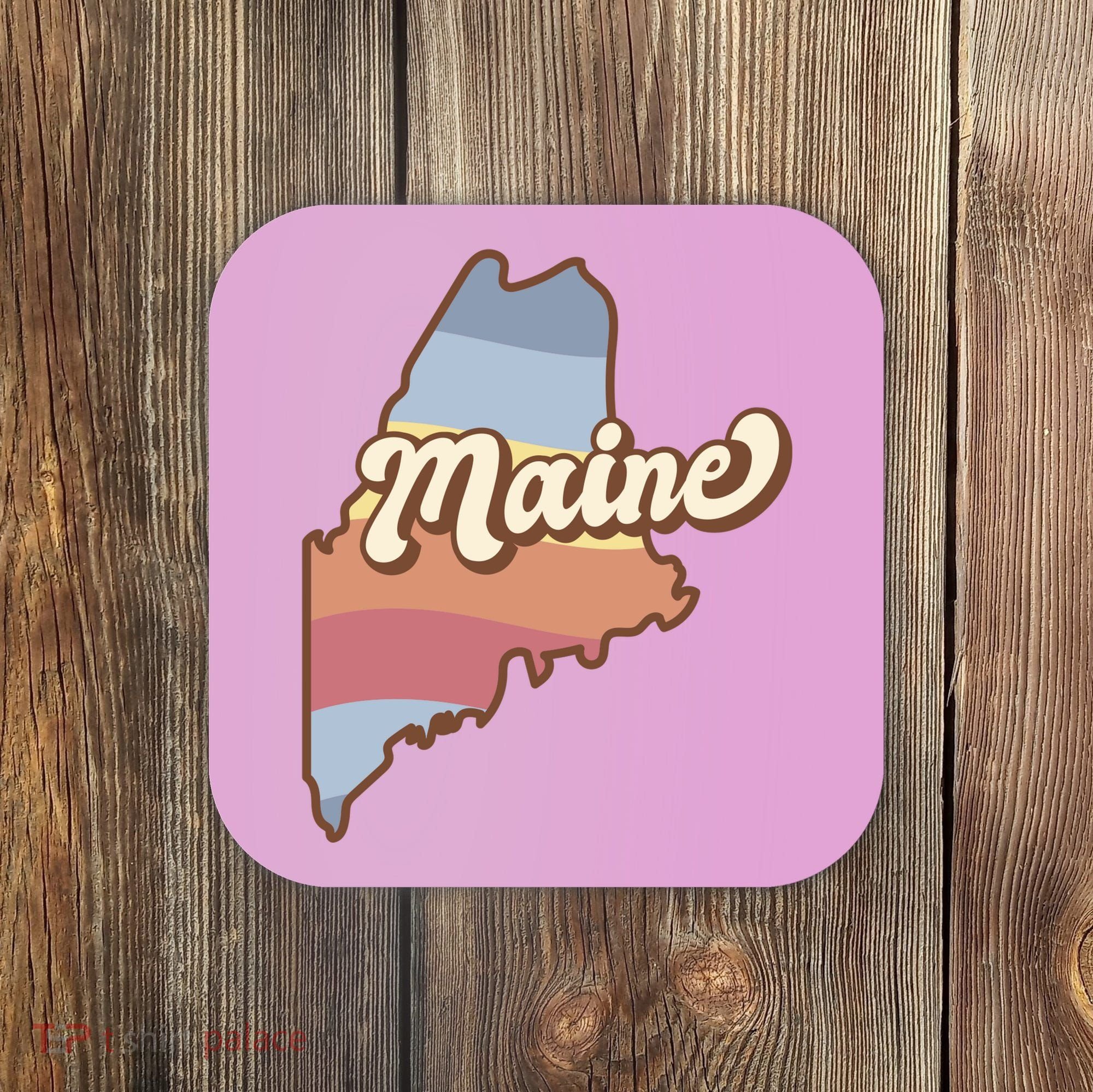 Retro Maine Coaster