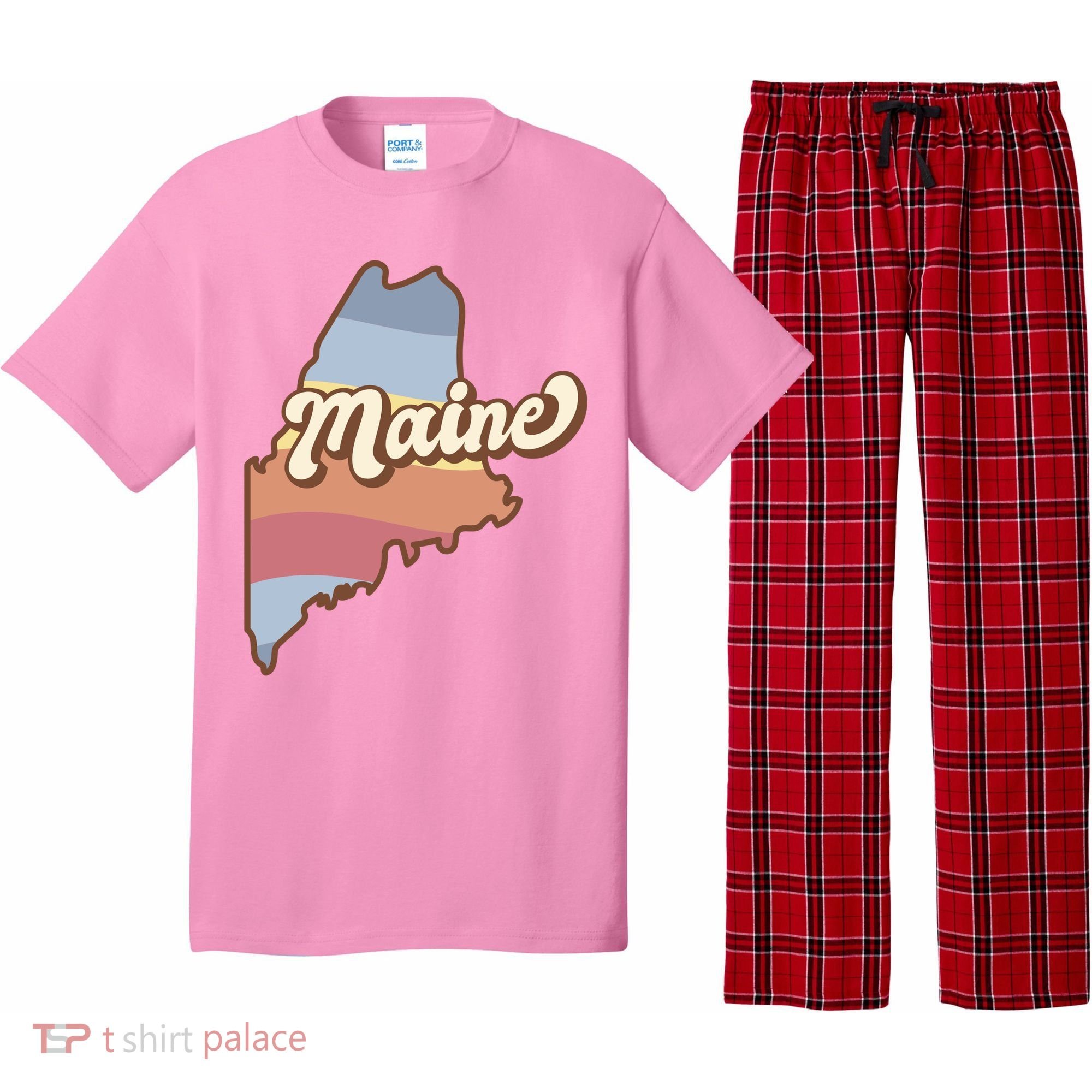 Retro Maine Pajama Set