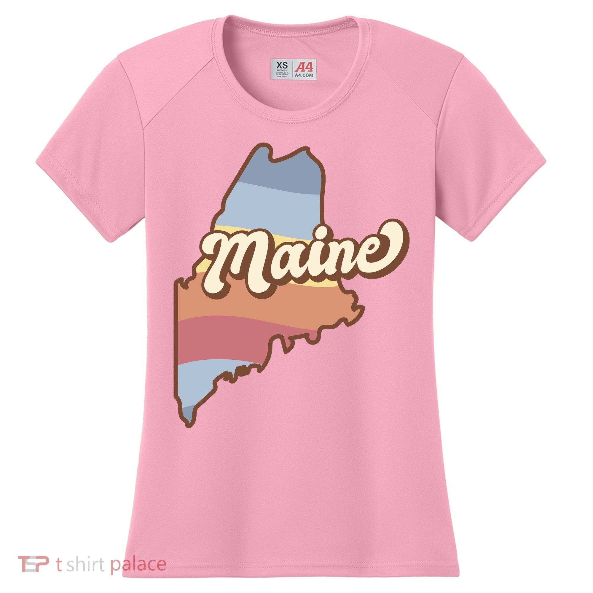 Retro Maine Women's Cooling Performance Crew T-Shirt