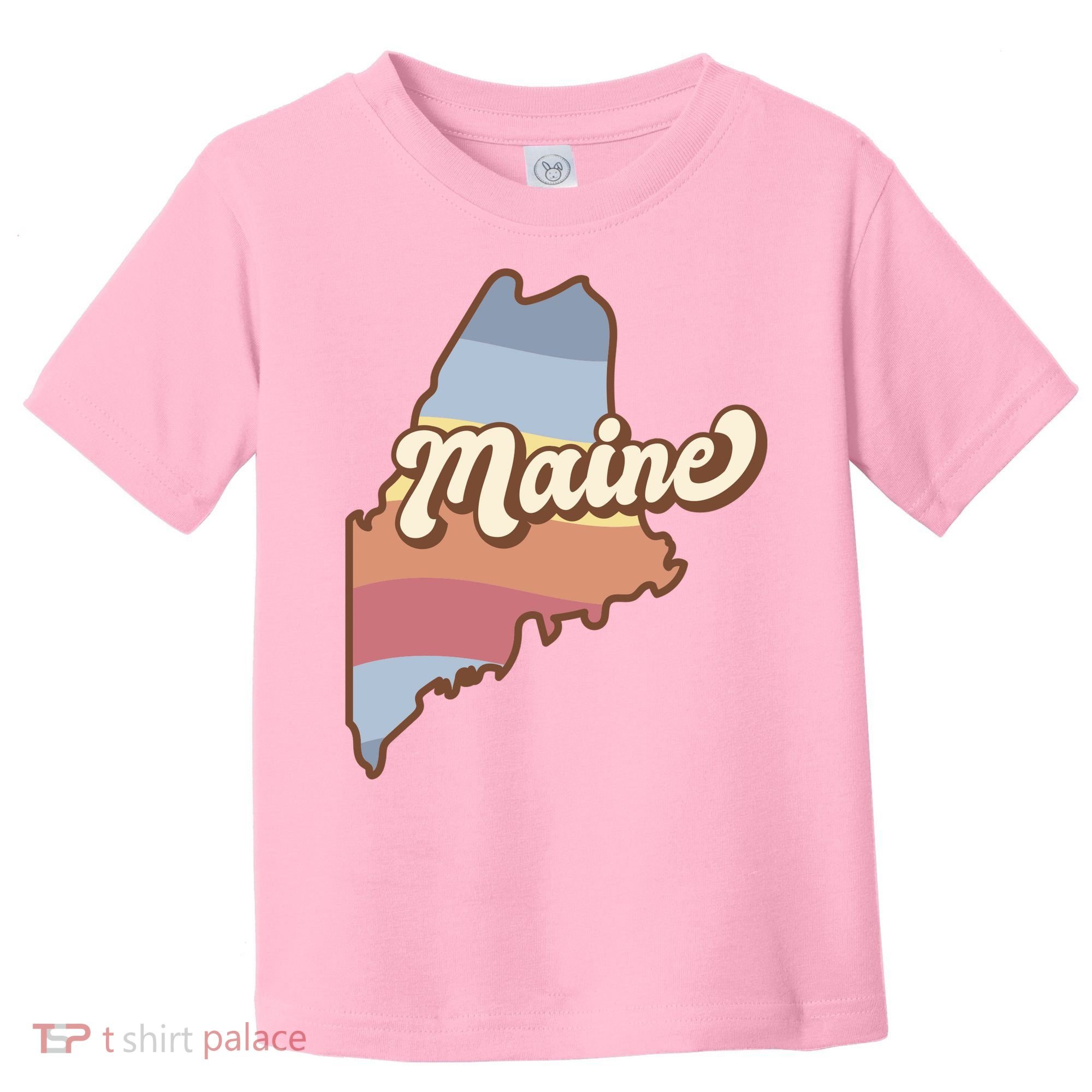 Retro Maine Toddler T-Shirt