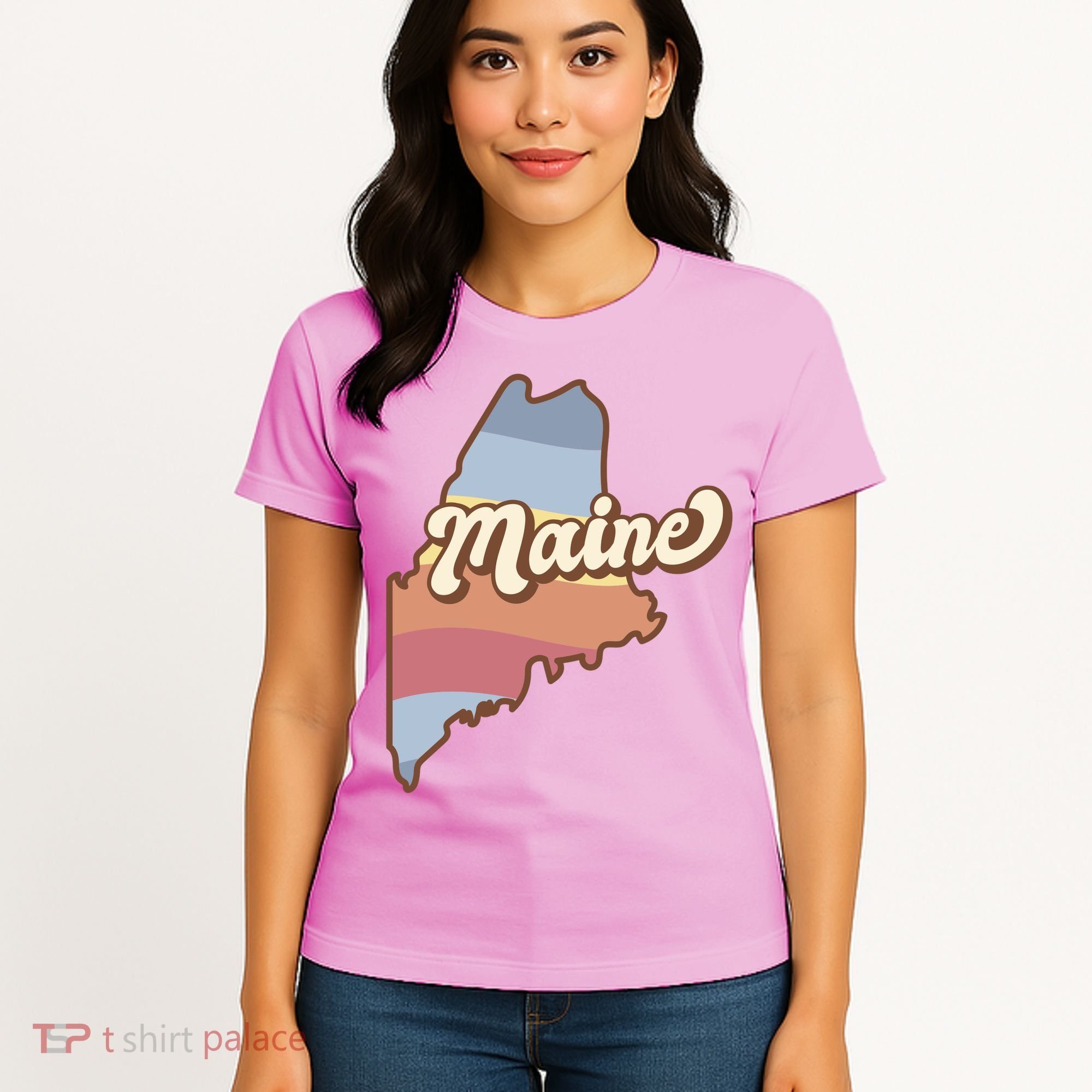 Retro Maine Women's T-Shirt