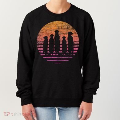 Retro Meerkat Women's Sweatshirt