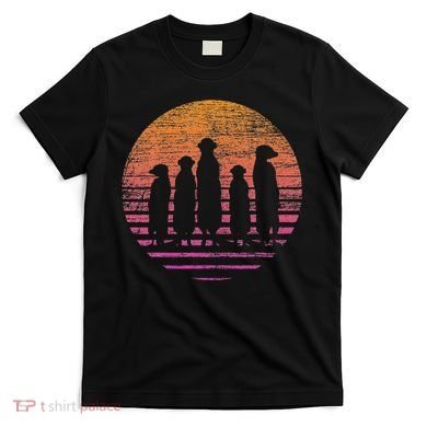 Retro Meerkat T-Shirt