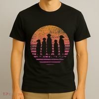 Retro Meerkat T-Shirt thumb 3