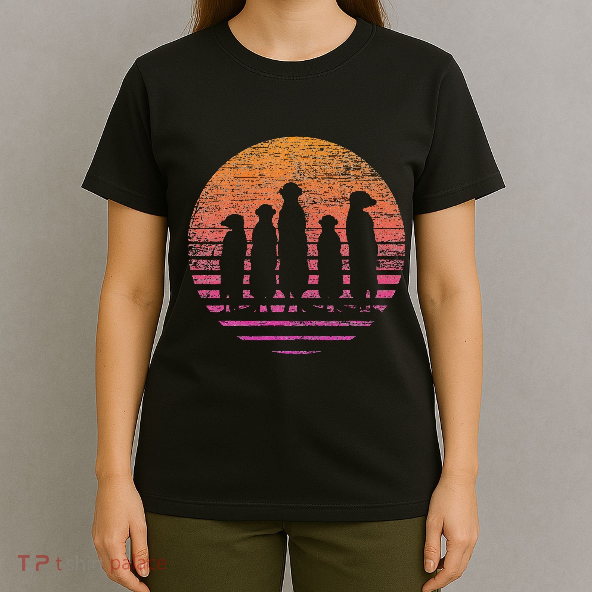 Retro Meerkat T-Shirt