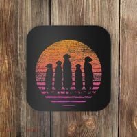Retro Meerkat Coaster thumb 0