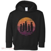 Retro Meerkat Toddler Hoodie thumb 0