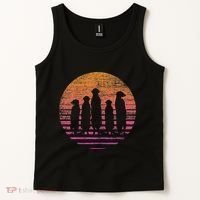 Retro Meerkat Tank Top thumb 2