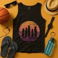 Retro Meerkat Tank Top thumb 4