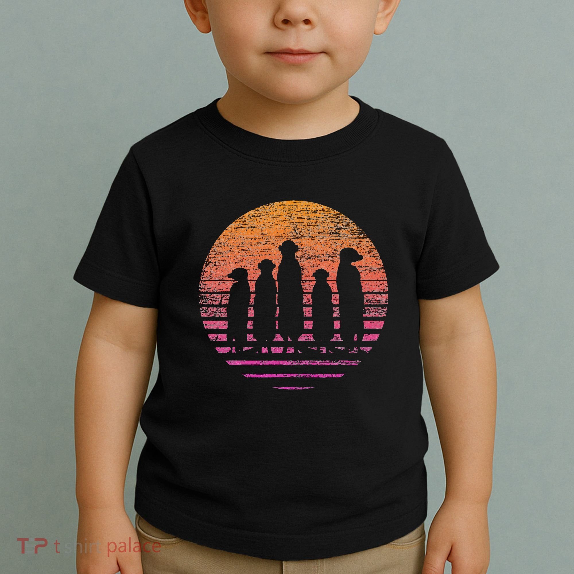 Retro Meerkat Toddler T-Shirt